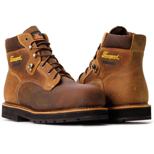 Thorogood Men's Iron River Series 6" ST Waterproof Work Boot -Brown- 804-4144 EH