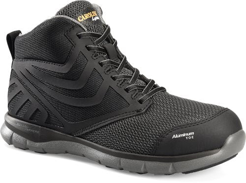 Carolina Mens Gust Hi Aluminum Safety Toe Athletic Black CA1903 ESD