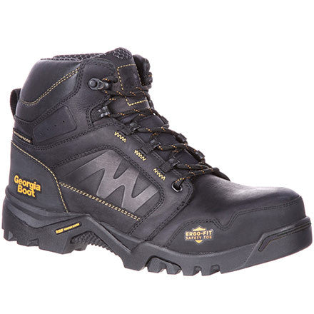 Georgia Boot 6" Safety Toe Composite Waterproof Boot w/ Amplitude GB00130 EH - www.Safetytoe.com Composite Toe Work Boot - safety toe boots Safetytoe.com - www.safetytoe.com