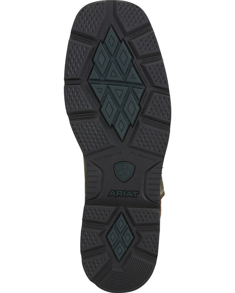 Ariat Men's Groundbreaker Wellington Safety Toe Steel Toe Squarw Toe AR15191 EH SR