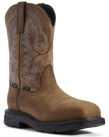Ariat Men's WorkHog XT Waterproof Safety Toe Composite Toe Wellington EH SR AR31483