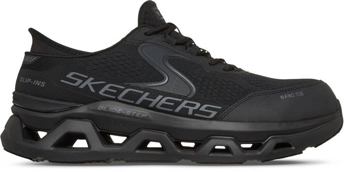 Skechers Men's Slip In Safety Toe Slip Resistant SK200452BKCC