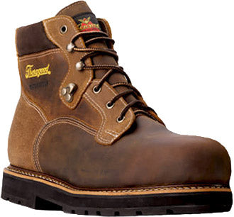 Thorogood Men's Iron River Series 6" ST Waterproof Work Boot -Brown- 804-4144 EH