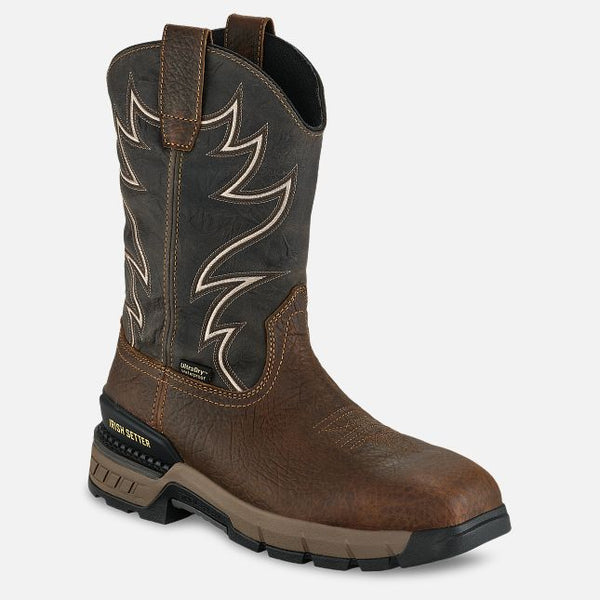 Irish Setter Men's TWO HARBORS Safety Toe Composite Toe Waterproof Wellington SR EH ISW83992