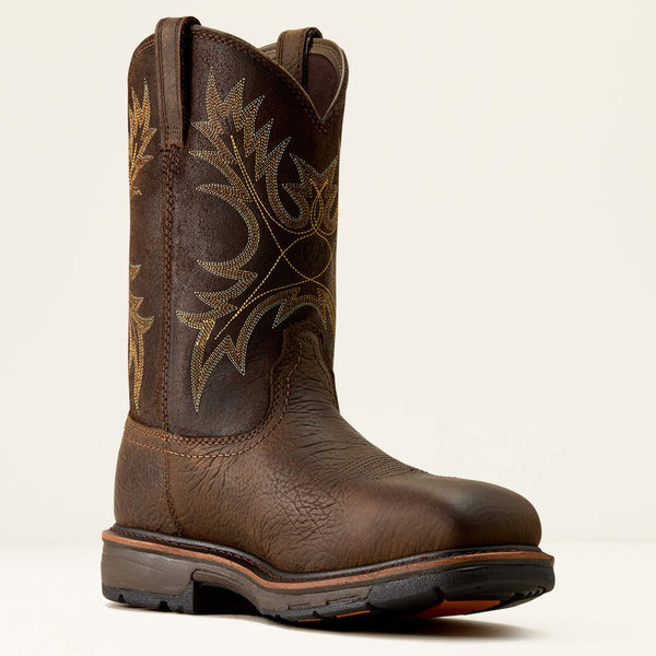 Ariat Men's WorkHog Waterproof Comp Toe Safety Toe Boot AR17420 EH SR