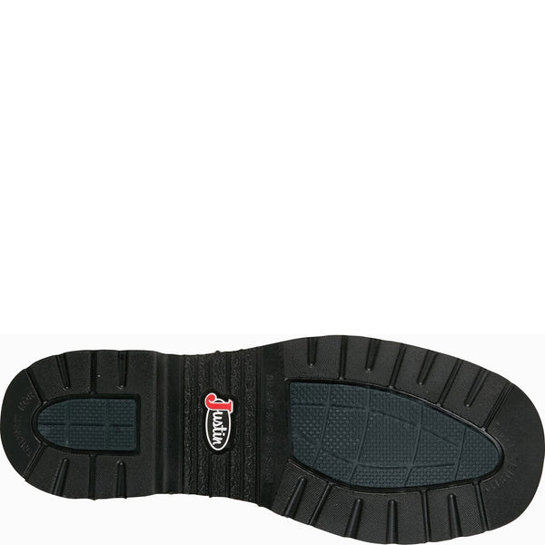 Justin Men's Ames Waterproof Steel Toe Wellington HL4225 EH SR Safety Toe