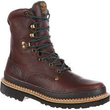 Georgia Boot Mens 8" Safety Toe Georgia Giant G8374  EH - www.Safetytoe.com Safety Toe Boots - safety toe boots  Safetytoe.com - www.safetytoe.com